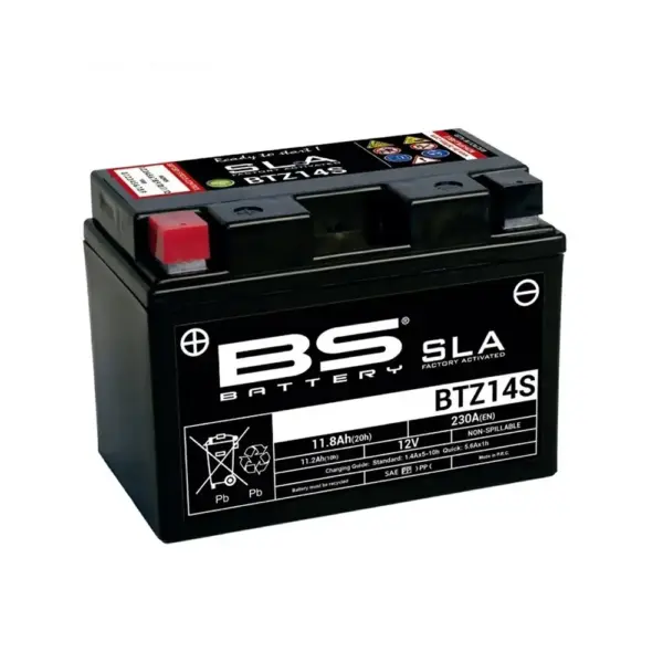Batería BTZ14S-YTZ14S Yamaha - Kymco - Imagen 1