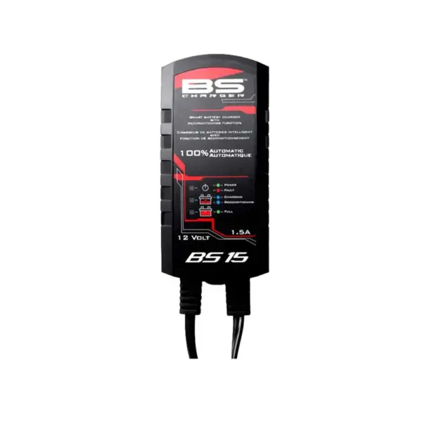 Cargador y Mantenedor Automatico de Baterias BS 12V - 1.5 A - Imagen 1