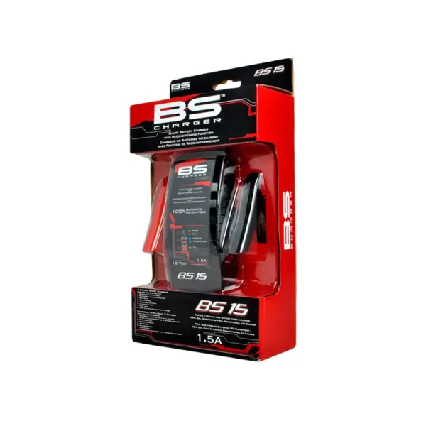 Cargador y Mantenedor Automatico de Baterias BS 12V - 1.5 A - Imagen 2