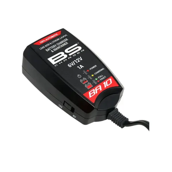 Cargador y Mantenedor Automático de Baterías 6V y 12V - 1 A - Imagen 1