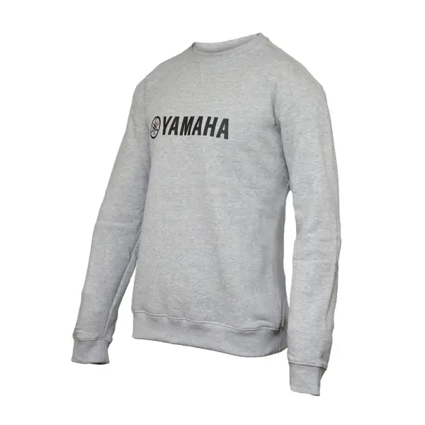 Buzo Crew Neck Frisa Gris Yamaha Alpinestar - Imagen 2