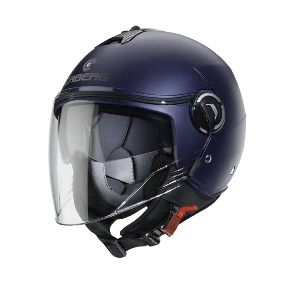 Casco Jet Caberg Riviera V4X AZUL MATE - TALLE XL - Imagen 1
