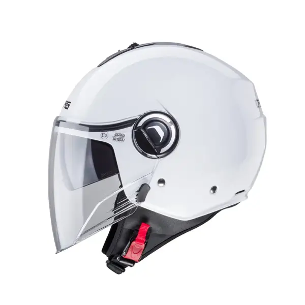 Casco Jet Caberg Riviera V4 BLANCO BRILLO - TALLE M - Imagen 2