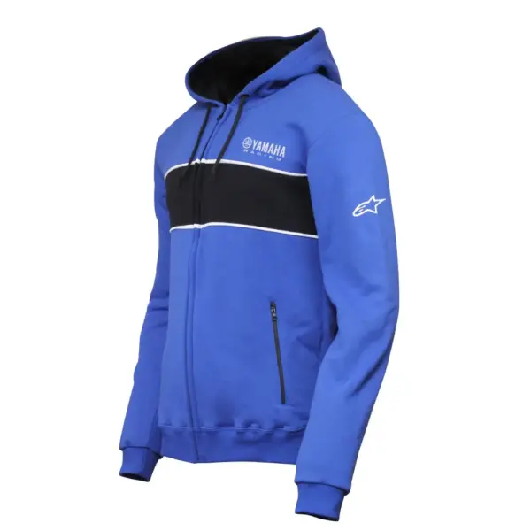 Campera Zip Hoodie con capucha Yamaha Alpinestar Racing - Imagen 1