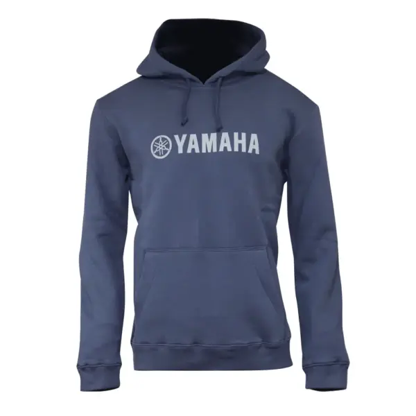 Buzo Hoodie con capucha azul Yamaha Alpinestar - Imagen 1