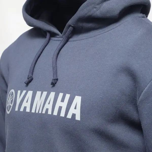 Buzo Hoodie con capucha azul Yamaha Alpinestar - Imagen 4