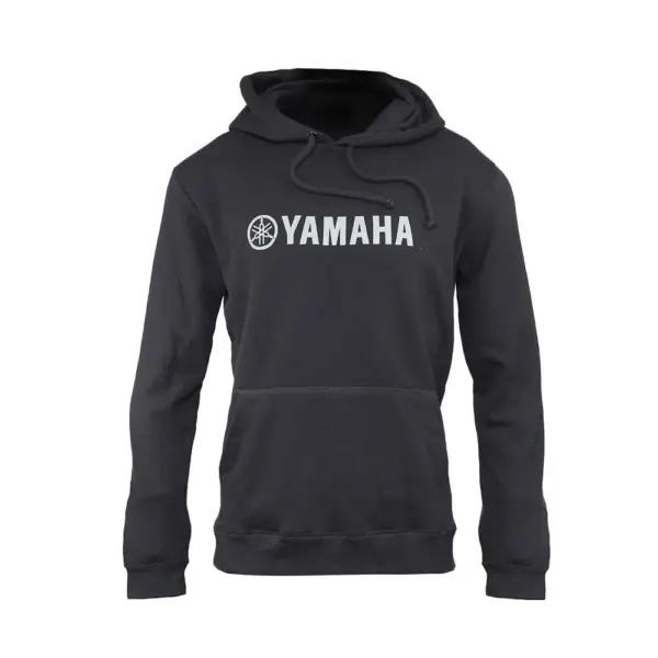 Buzo Hoodie con capucha negro Yamaha Alpinestar - Image 2