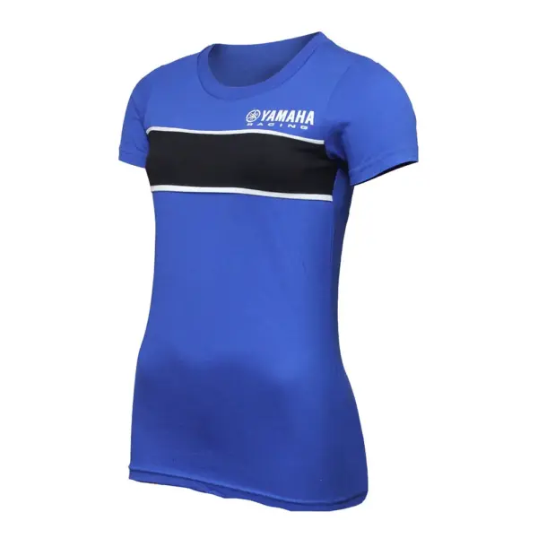 Remera Manga Corta Azul Yamaha Alpinestars Racing - Imagen 1