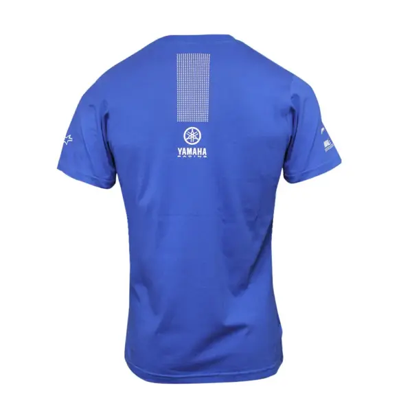Remera Manga Corta Azul Yamaha Alpinestars Racing - Imagen 2