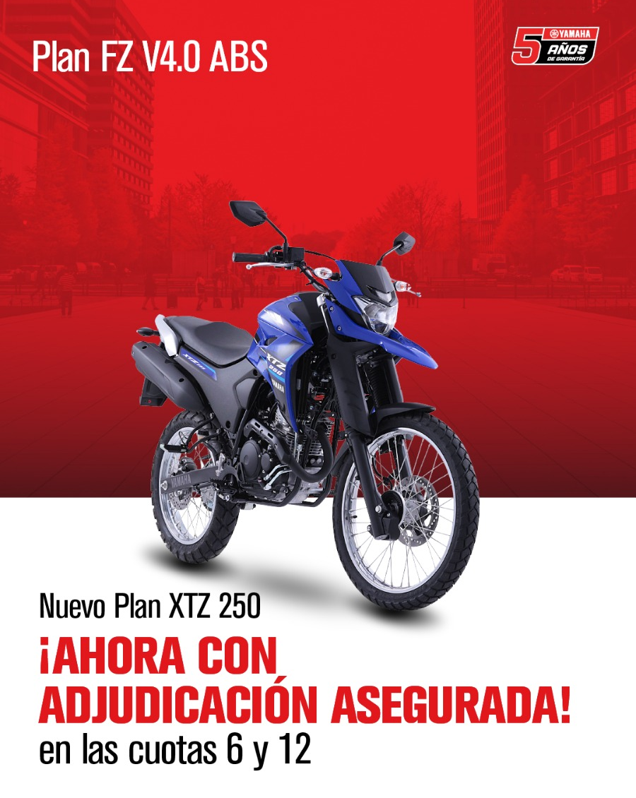DD2200010-2 xtz250 plan de ahorro Plan de Ahorro Yamaha XTZ250 ABS - Tenela a solo $178.173 x mes!! - Image 2
