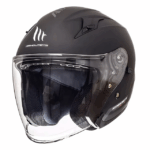 Casco Jet MT Avenue - Negro Mate T.M
