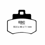 Pastillas de Freno Trasero EBC Organics Kymco - Image 2