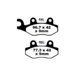 Pastillas de Freno Delantero EBC Organics Kymco - Image 2