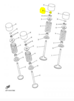 Pastilla de Ajuste de Válvulas Yamaha - Image 3