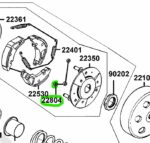 Amortiguador de Patín de Embrague Kymco - Image 3