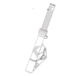 Amortiguador Delantero Derecho - Barral de Suspensión Kymco Agility 300i +16