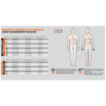 Campera de Mujer Media Estación con Protecciones Seventy JT-36 T.L - Image 3