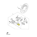 Kit de Retenes de Mordaza - Caliper de Freno Trasero Yamaha - Image 2