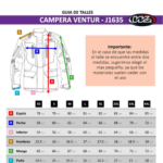 Campera de Cordura 4 Estaciones W2 Adventure T.M - Image 3