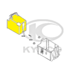 Caja Cover de Batería Kymco Xciting 400i