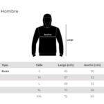 Buzo Crew Neck Frisa Negro Yamaha Alpinestar Talle XL - Image 5