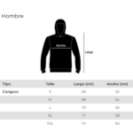 Buzo Hoodie con capucha negro Yamaha Alpinestar Talle S - Image 4