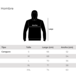 Buzo Hoodie con capucha negro Yamaha Alpinestar Talle 2XL - Image 5