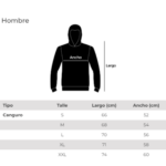 Buzo Hoodie con capucha negro Yamaha Alpinestar Talle L - Image 4