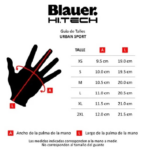 Guantes con Protecciones Blauer Splash Talle M - Image 3