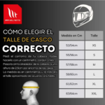 Casco Integral MT Targo Pro F2 Talle XL - Image 4