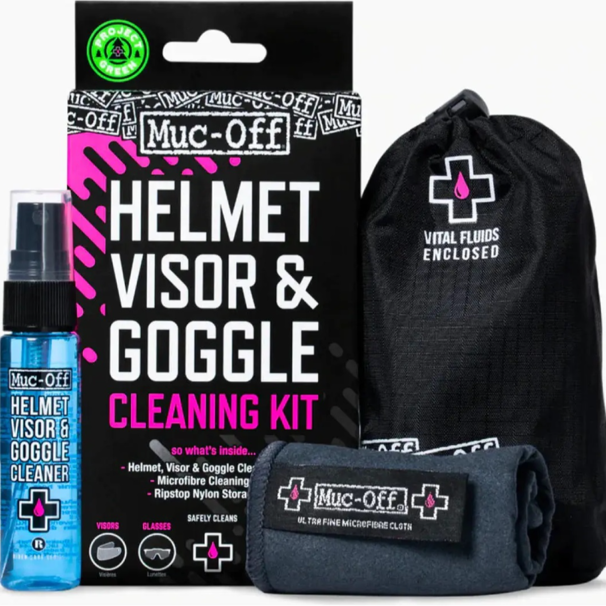 6a5a5dbfba5db Kit de Limpieza de Visor de Cascos - Image 1