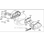 Caja Completa de Filtro de Aire Kymco Like 125 - 200i - Imagen 5
